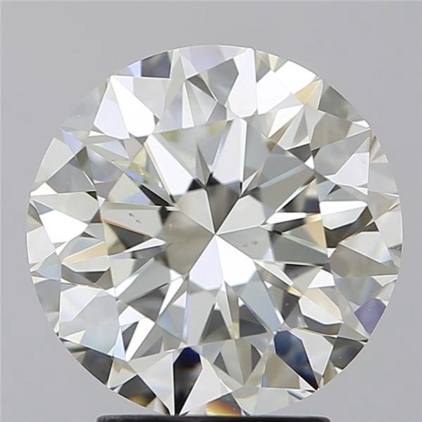 3.50ct J SI1 Excellent Cut Round Diamond