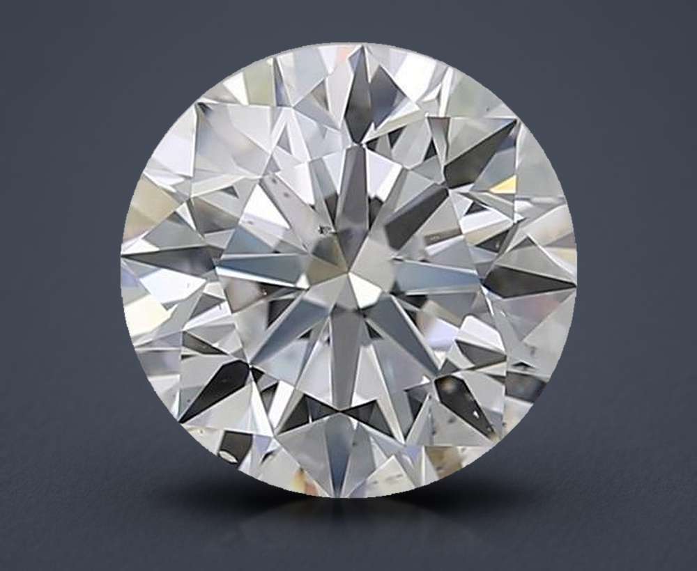 2.50 Carat Round Natural Diamond