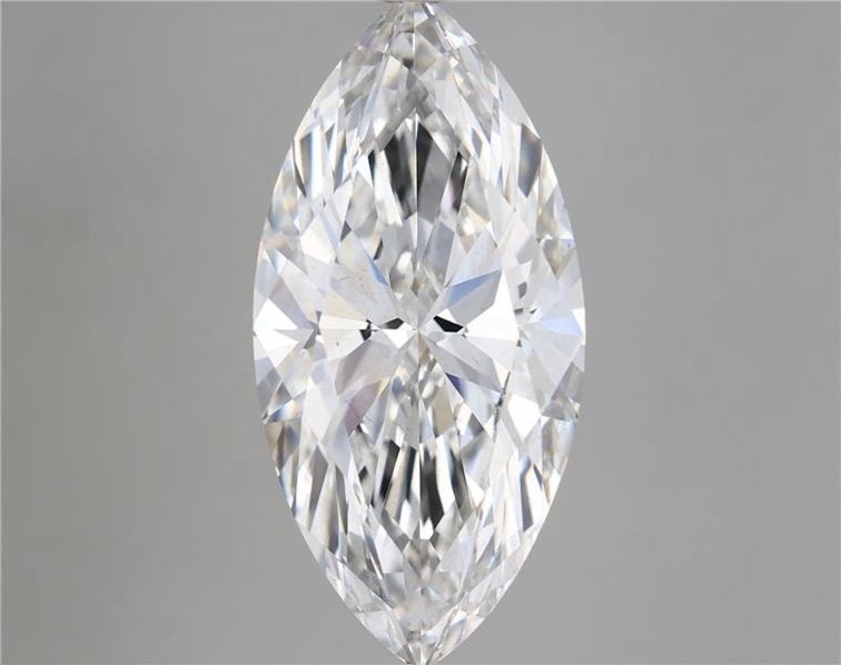 6.30ct F SI1 Rare Carat Ideal Cut Marquise Lab Grown Diamond