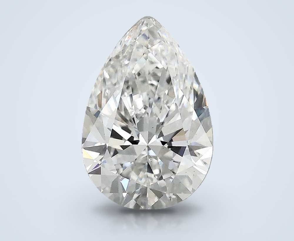1.80 Carat Pear Lab Diamond