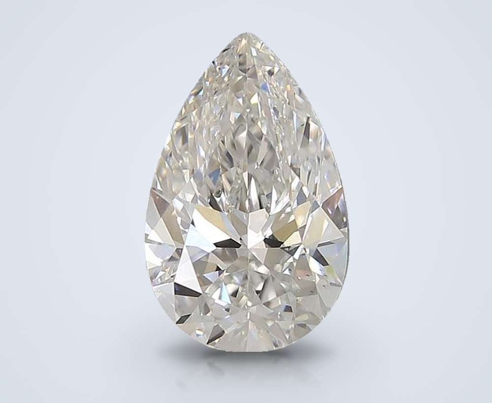 3.49 Carat Pear Lab Diamond