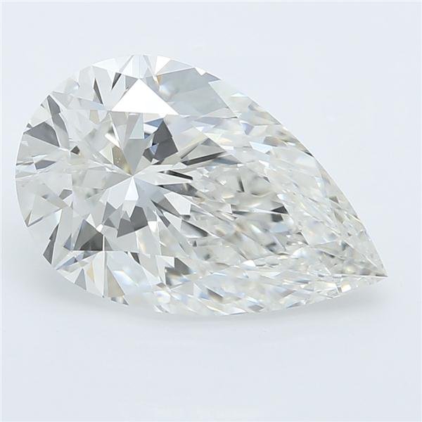 1.76ct G VVS2 Rare Carat Ideal Cut Pear Lab Grown Diamond