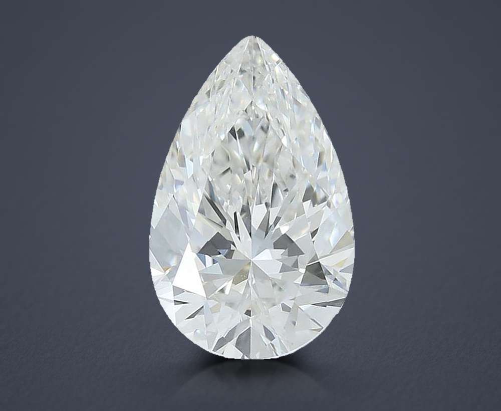 1.76 Carat Pear Lab Diamond