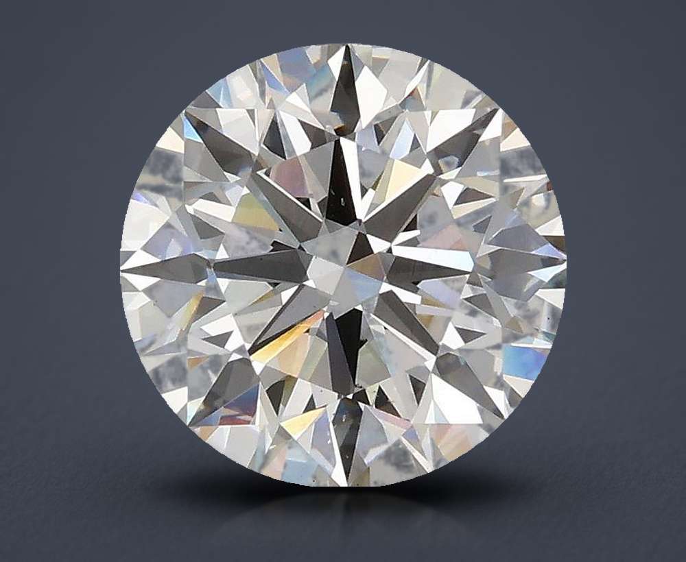 3.08 Carat Round Lab Diamond
