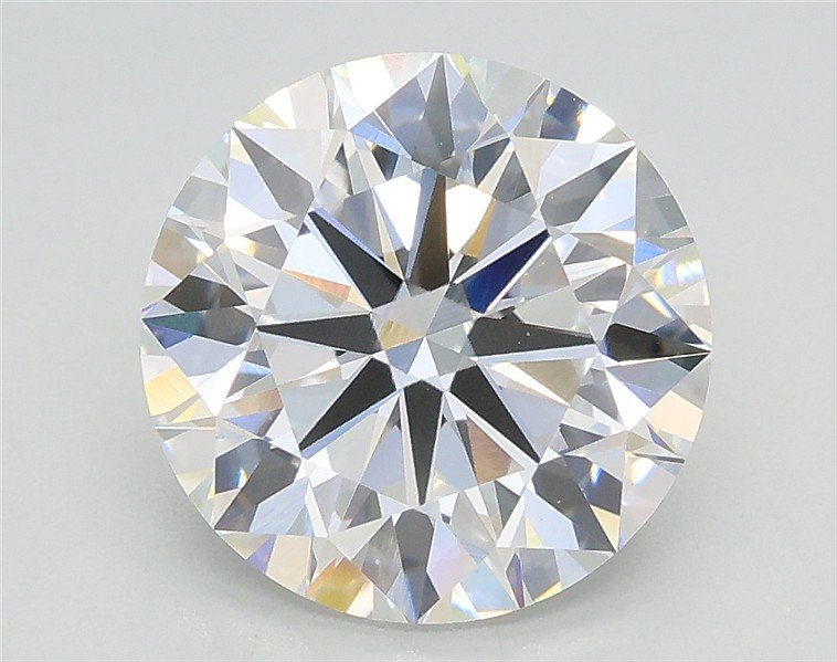 3.01ct F VVS2 Ideal Cut Round Lab Grown Diamond