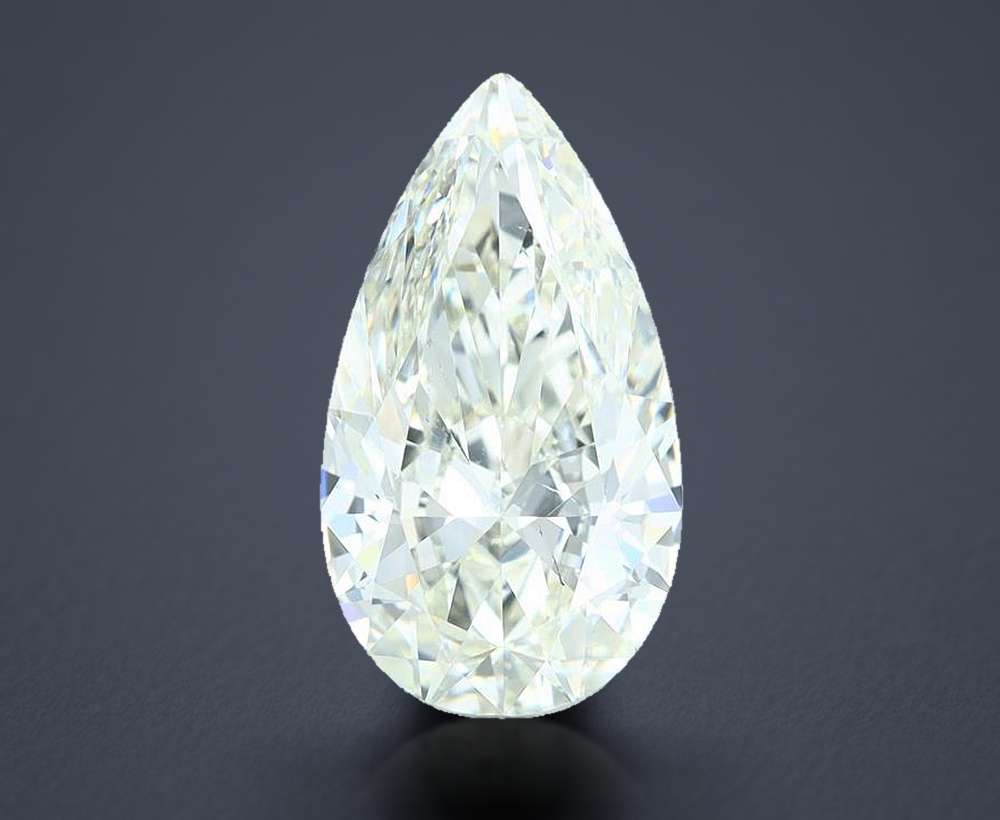 3.01 Carat Pear Natural Diamond