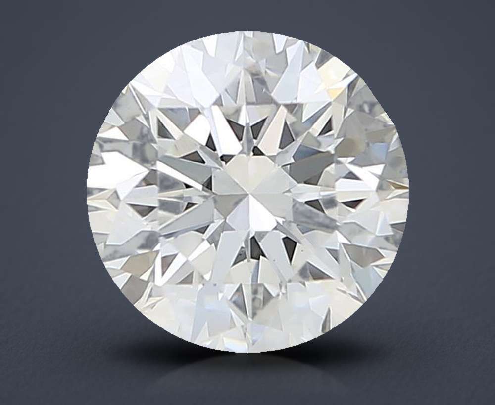 1.61 Carat Round Lab Diamond