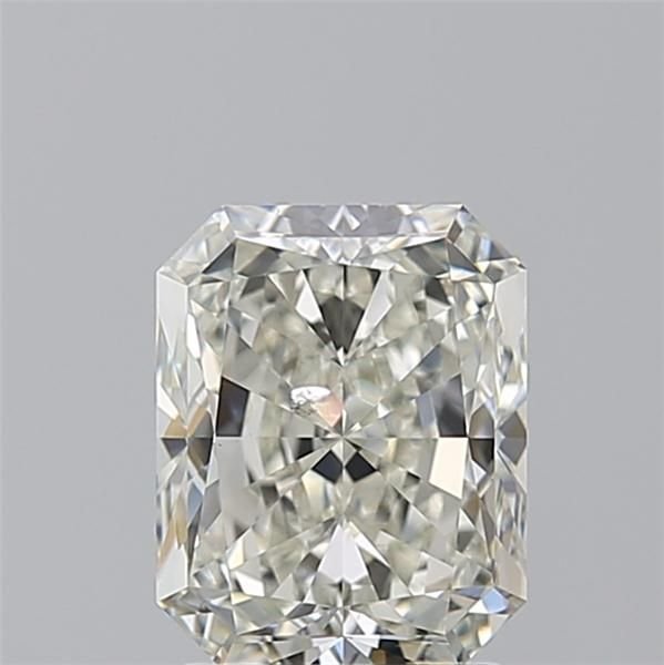 2.52ct K SI2 Rare Carat Ideal Cut Radiant Diamond