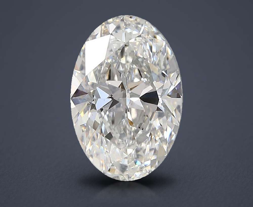 3.00 Carat Oval Lab Diamond