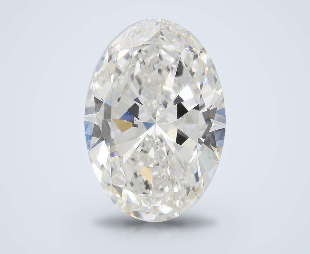 9.00 Carat Oval Lab Diamond