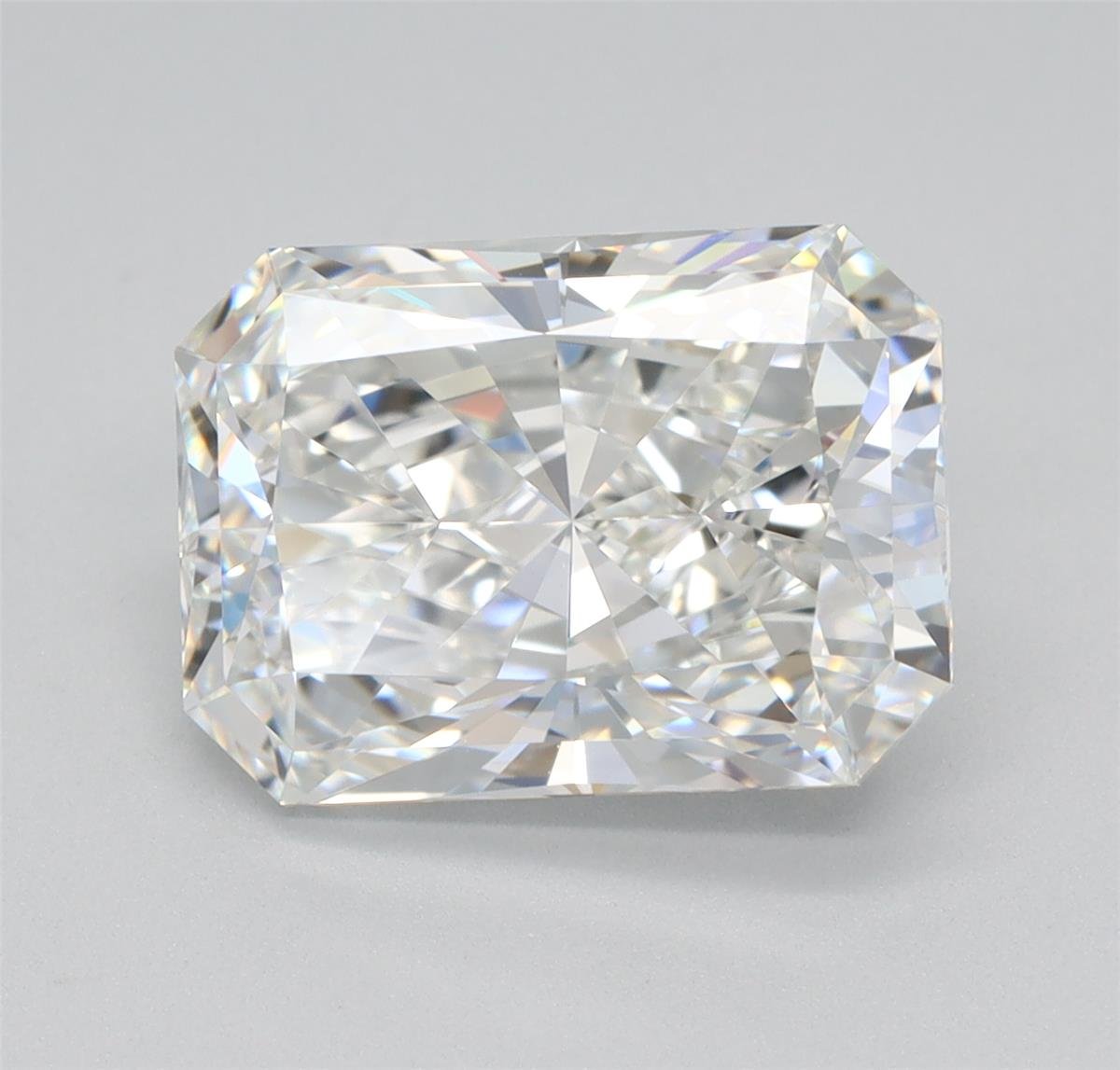 3.16ct F VVS1 Rare Carat Ideal Cut Radiant Lab Grown Diamond