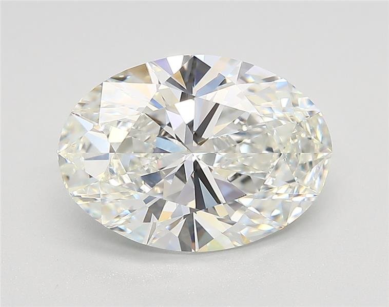 3.01ct G VS1 Rare Carat Ideal Cut Oval Lab Grown Diamond