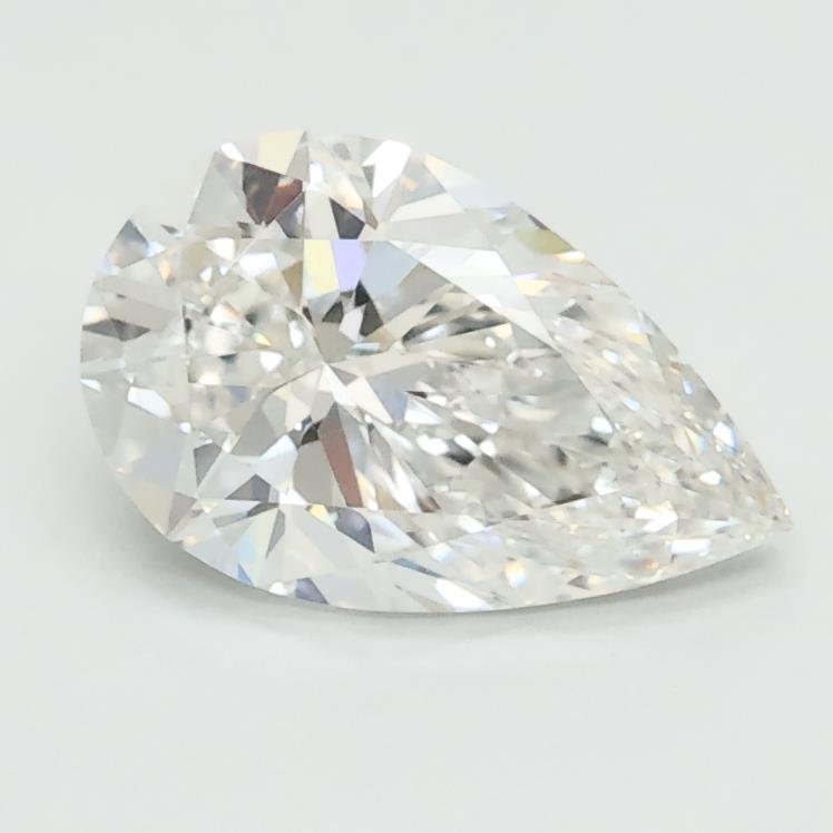 1.09ct E VS1 Rare Carat Ideal Cut Pear Lab Grown Diamond