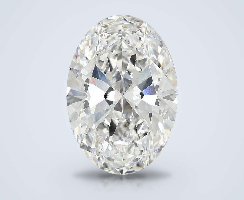 10.09 Carat Oval Lab Diamond