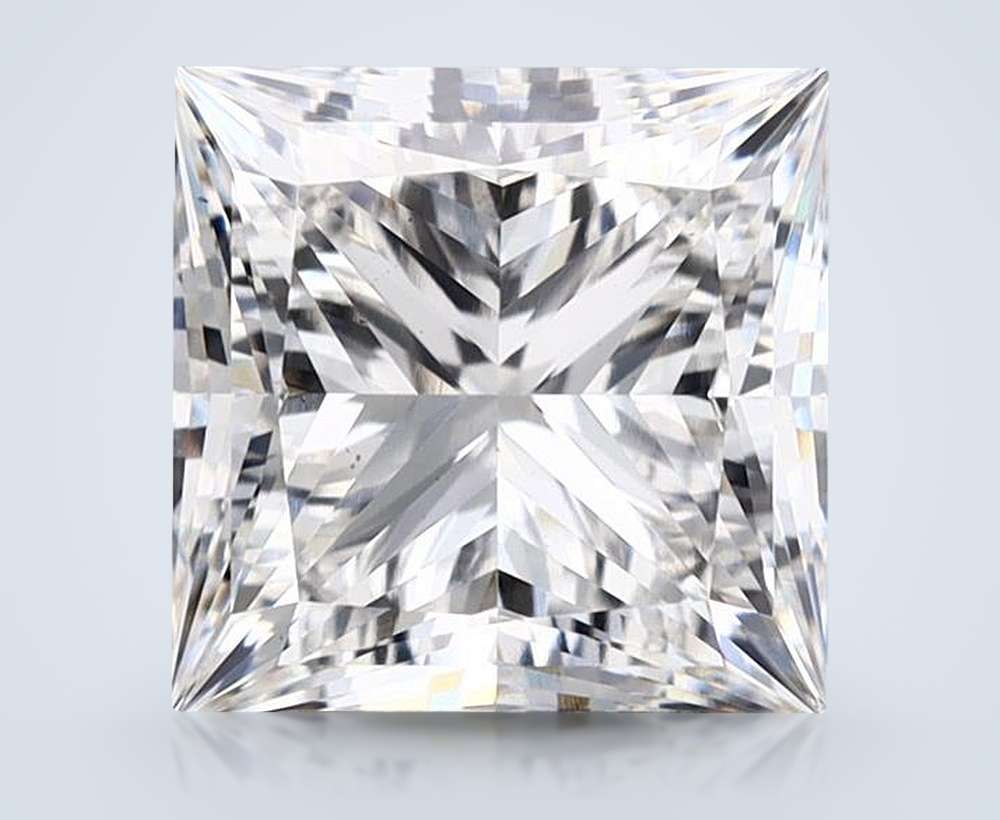 3.70 Carat Princess Lab Diamond