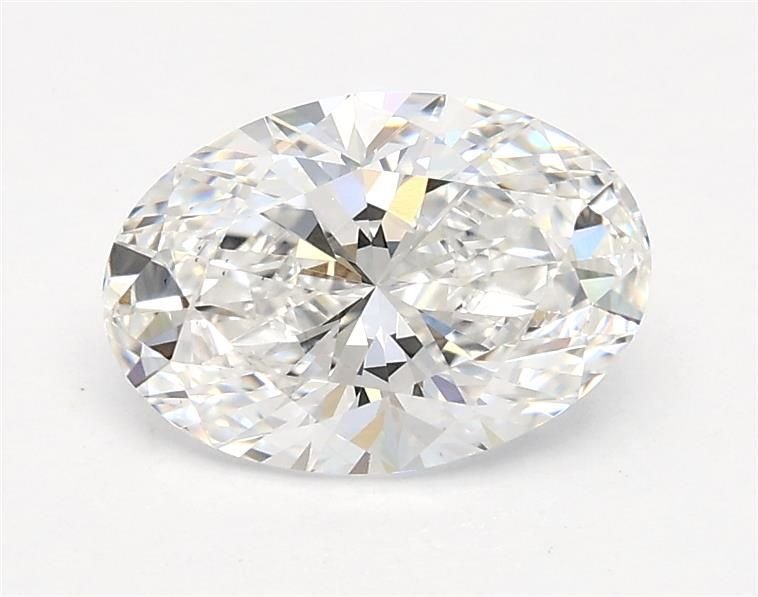 1.01ct E VS2 Rare Carat Ideal Cut Oval Lab Grown Diamond