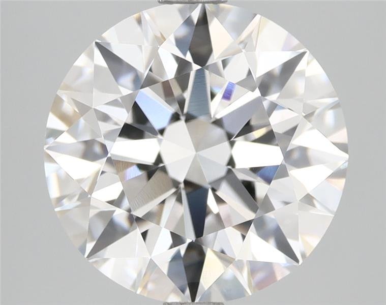 3.62ct F FL Rare Carat Ideal Cut Round Diamond