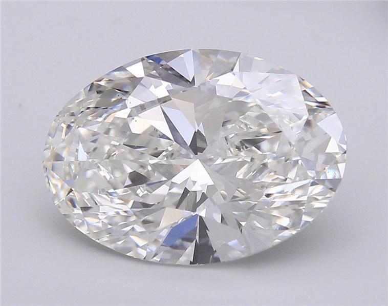 10.10ct G VS2 Rare Carat Ideal Cut Oval Lab Grown Diamond