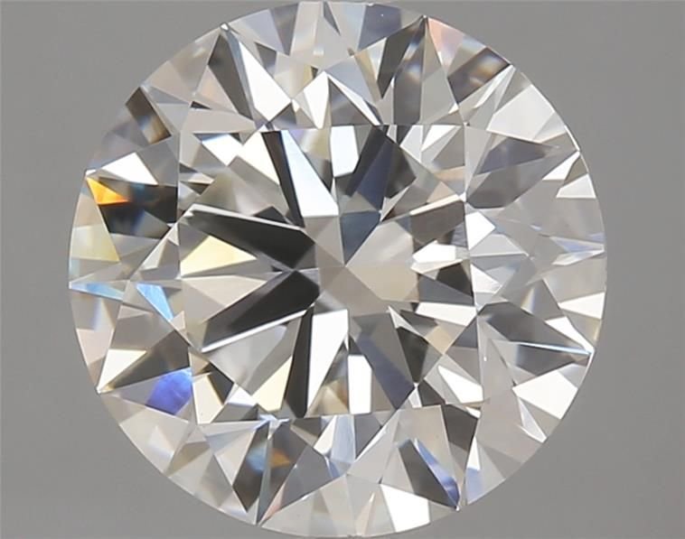 3.74ct H VVS2 Rare Carat Ideal Cut Round Lab Grown Diamond