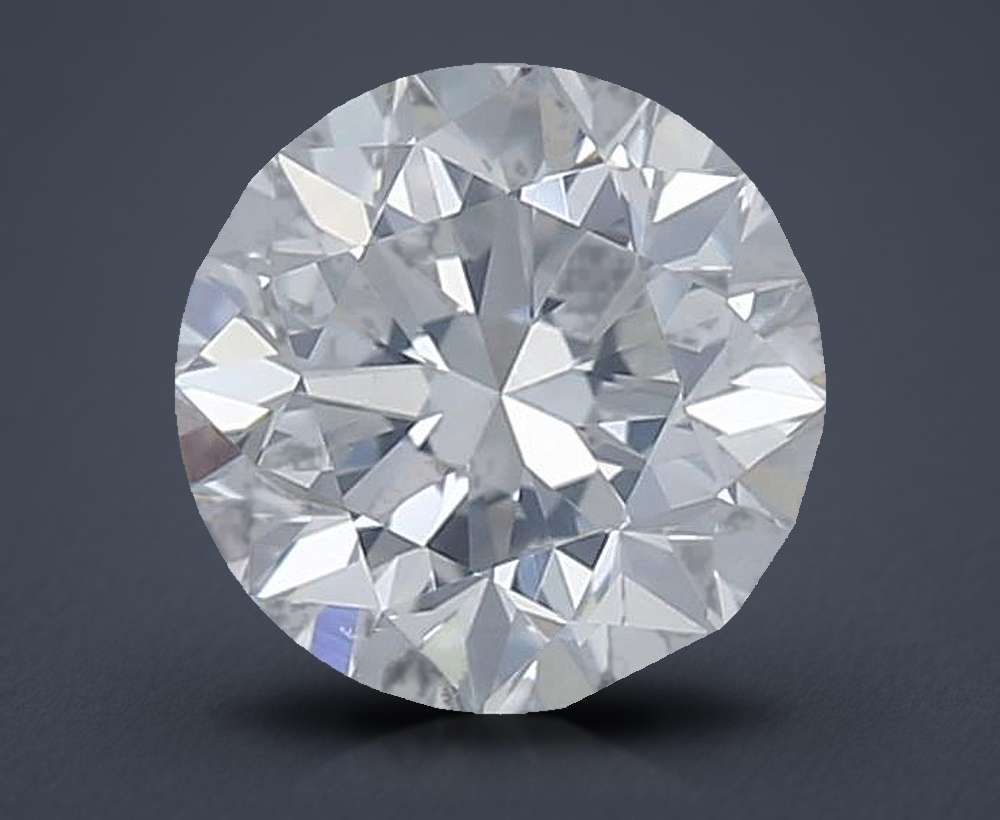 0.90 Carat Round Natural Diamond