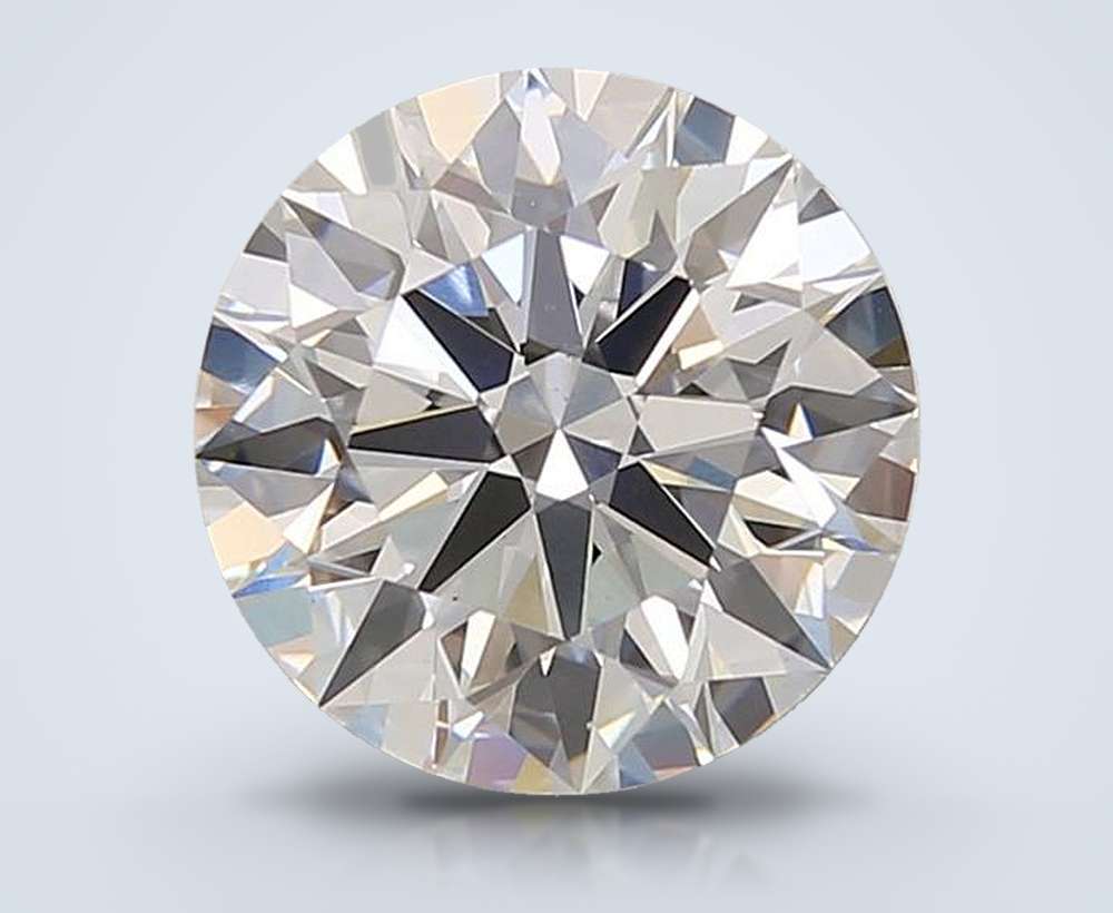 3.04 Carat Round Lab Diamond
