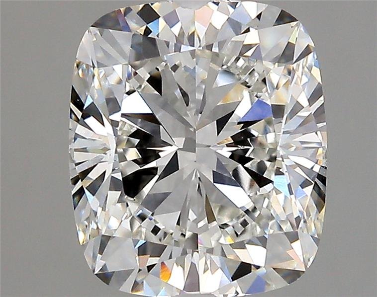 3.47ct H VS1 Rare Carat Ideal Cut Cushion Lab Grown Diamond