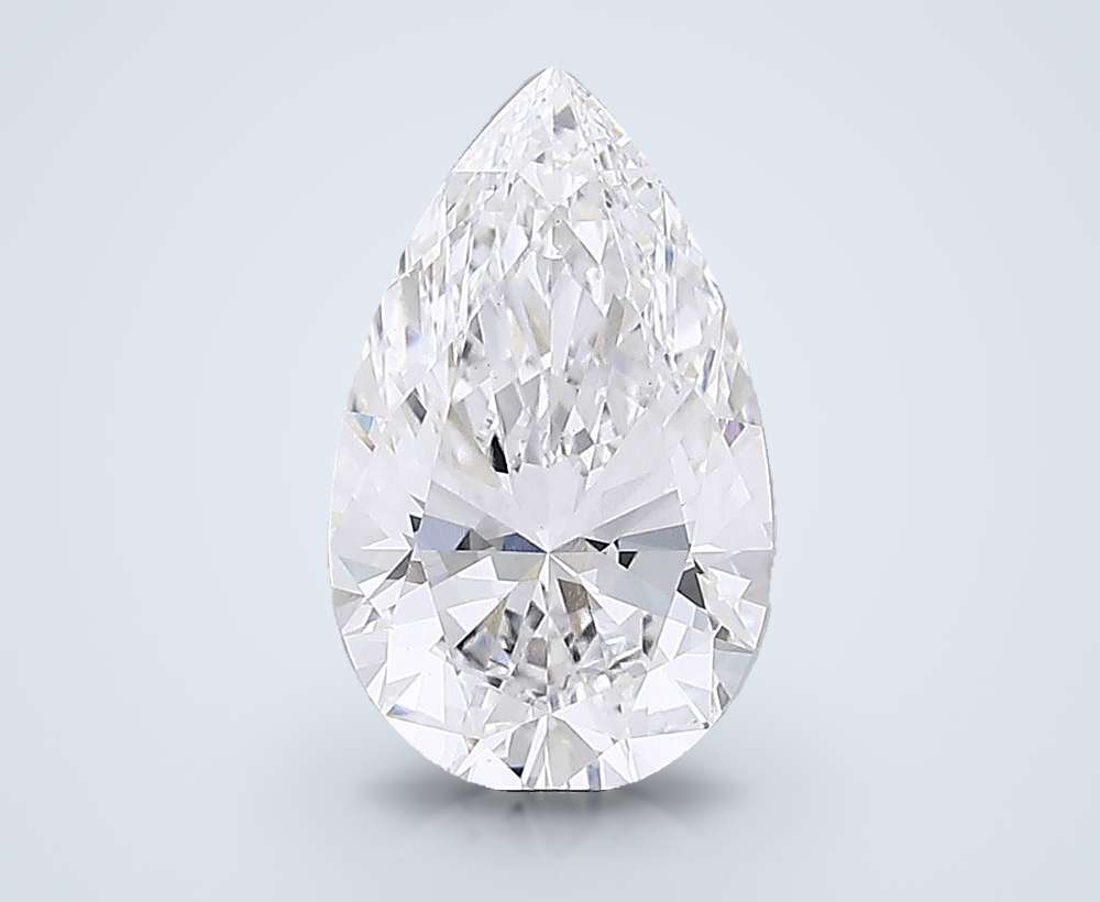 5.81 Carat Pear Lab Diamond