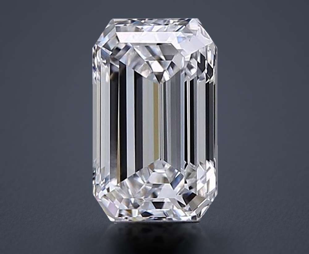 0.55 Carat Emerald Lab Diamond