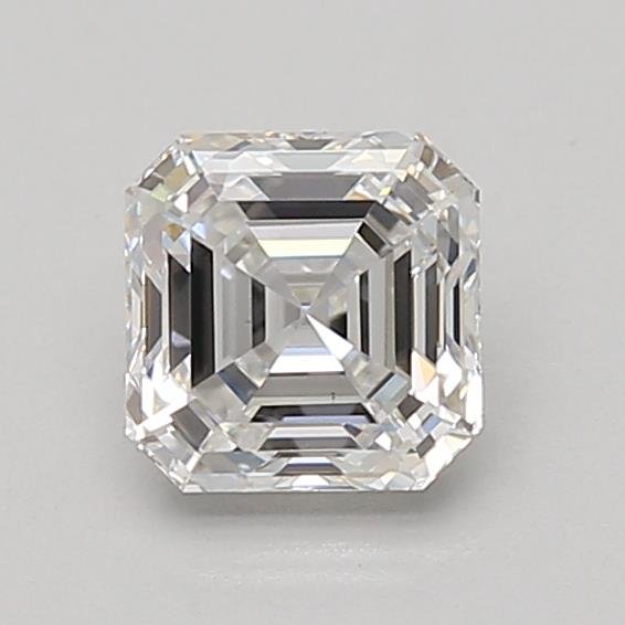1.10ct D VS1 Rare Carat Ideal Cut Asscher Lab Grown Diamond