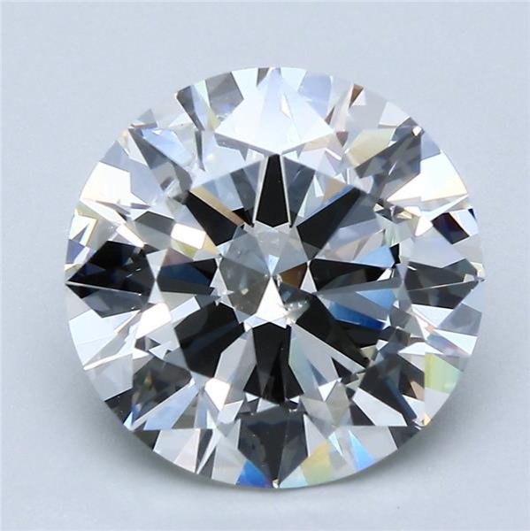 4.00ct I SI2 Excellent Cut Round Diamond