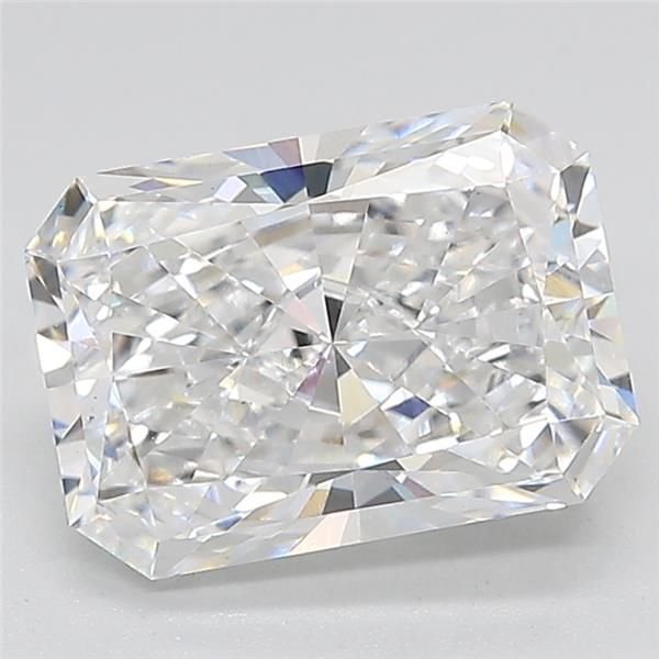 2.73ct D VS1 Rare Carat Ideal Cut Radiant Lab Grown Diamond