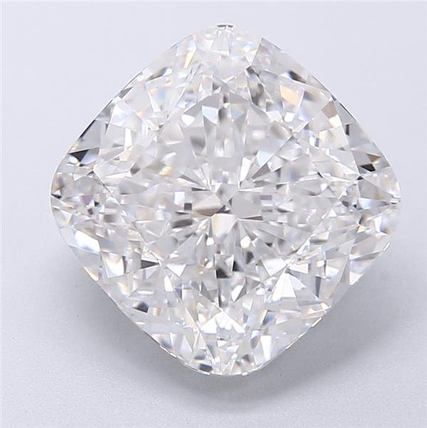 6.06ct E VS1 Rare Carat Ideal Cut Cushion Lab Grown Diamond