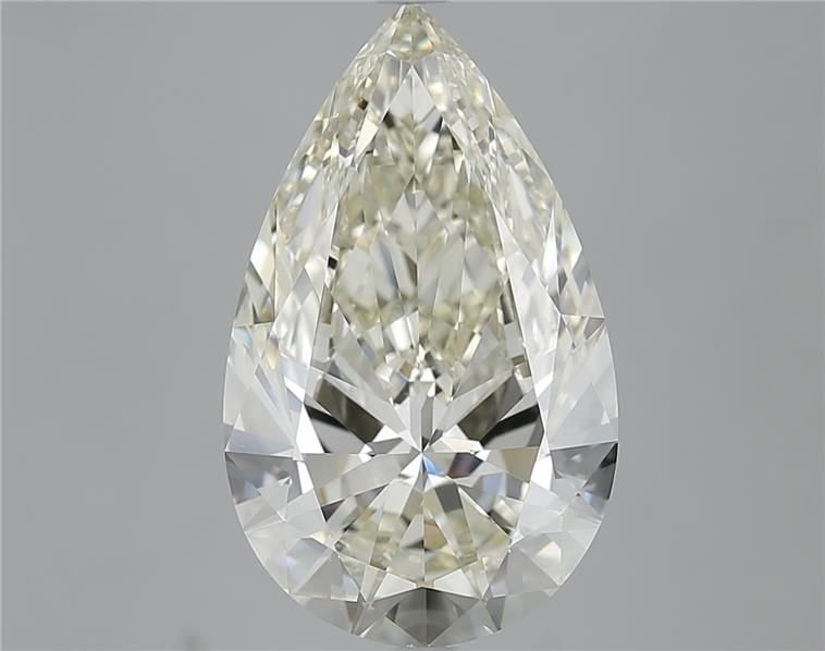 7.01ct K VVS2 Very Good Cut Pear Diamond