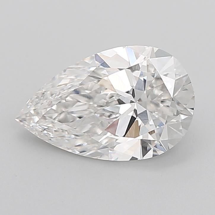 3.07ct F VVS2 Rare Carat Ideal Cut Pear Lab Grown Diamond