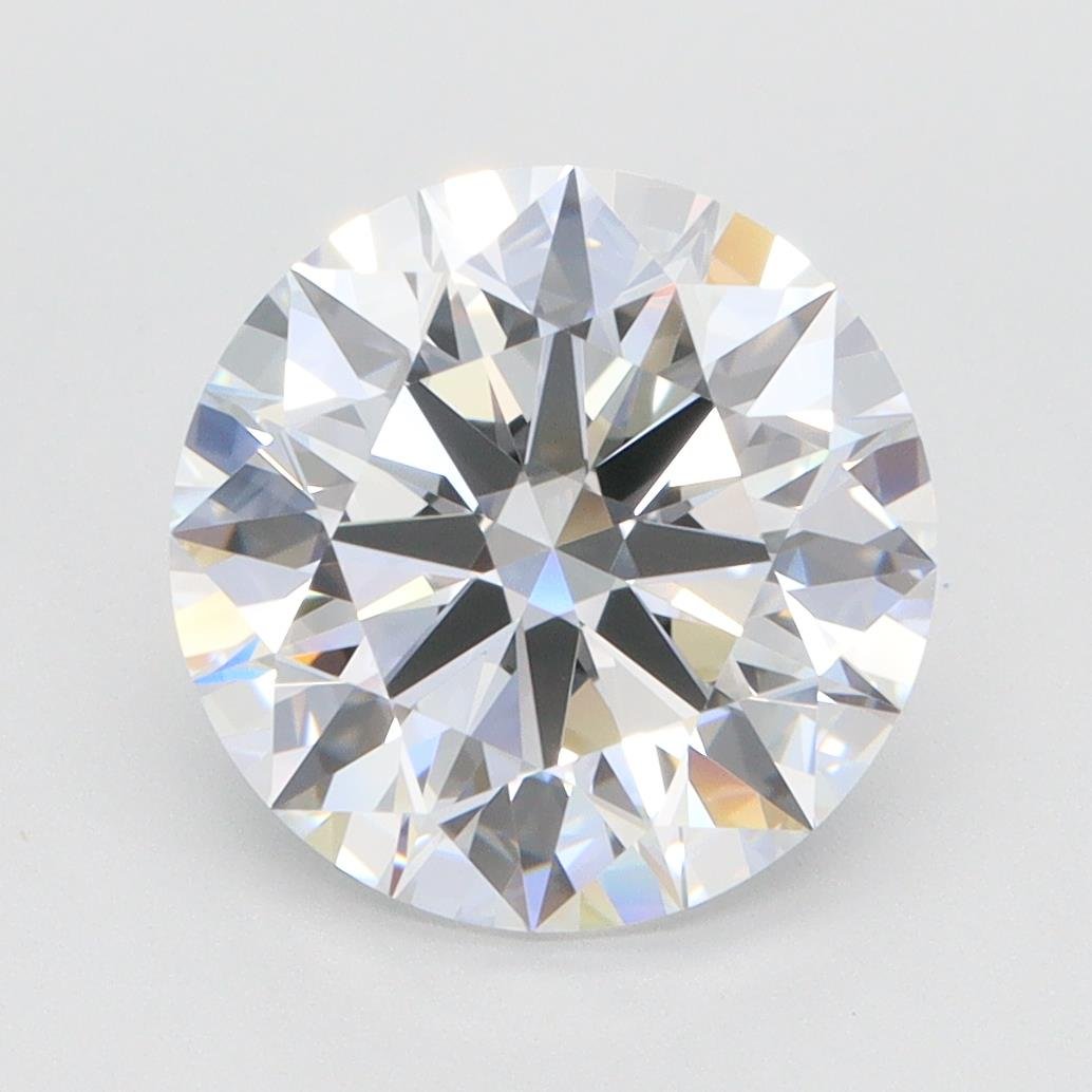 3.56ct D VVS2 Rare Carat Ideal Cut Round Lab Grown Diamond