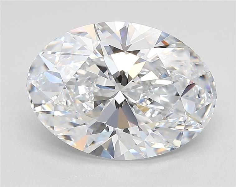 4.00ct F VS1 Rare Carat Ideal Cut Oval Lab Grown Diamond