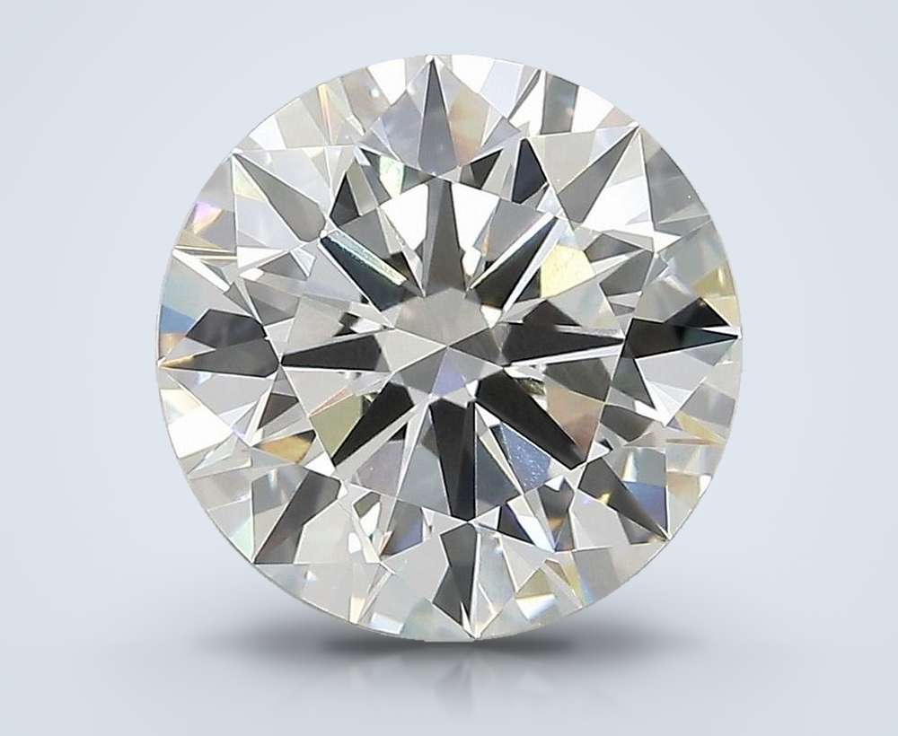 3.92 Carat Round Lab Diamond