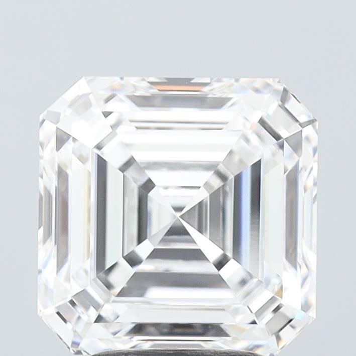 4.05ct D VVS2 Rare Carat Ideal Cut Asscher Lab Grown Diamond