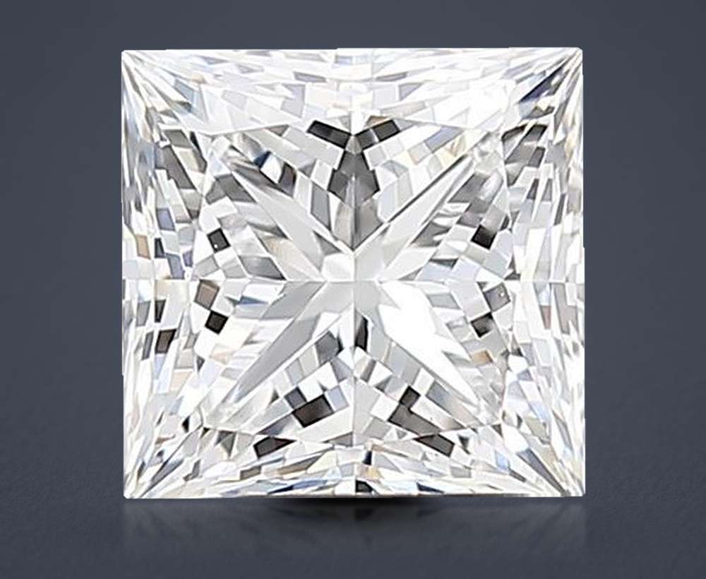 2.00 Carat Princess Lab Diamond