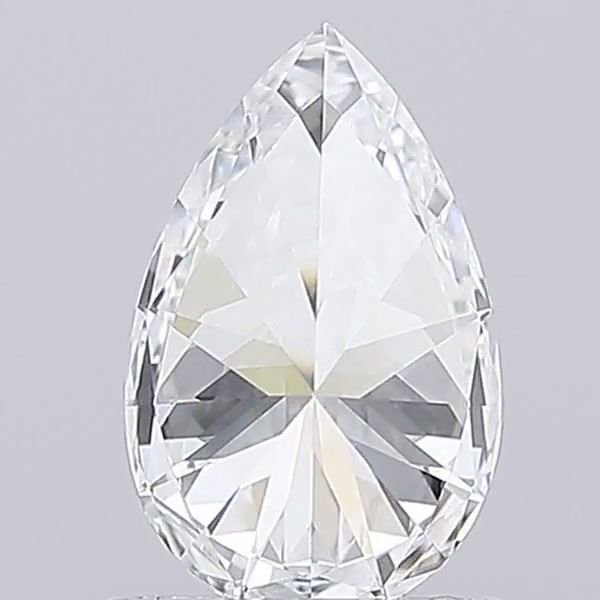 1.01ct D VVS2 Rare Carat Ideal Cut Pear Lab Grown Diamond