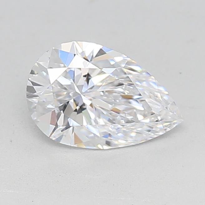 0.52ct D VS2 Rare Carat Ideal Cut Pear Lab Grown Diamond