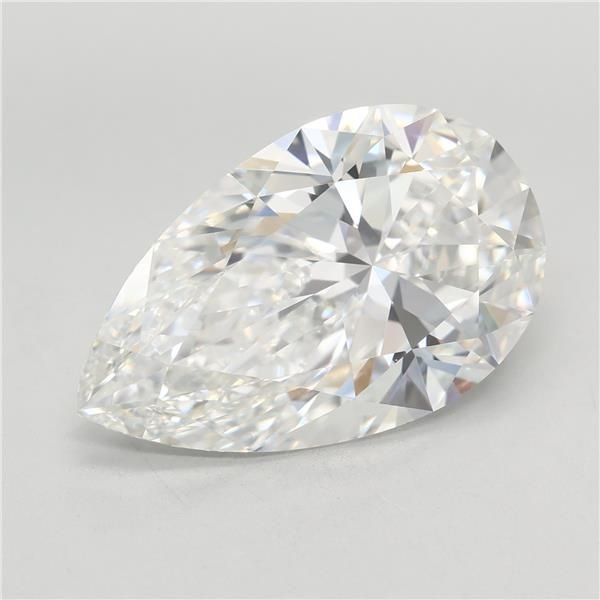7.05 Carat Pear Lab Diamond