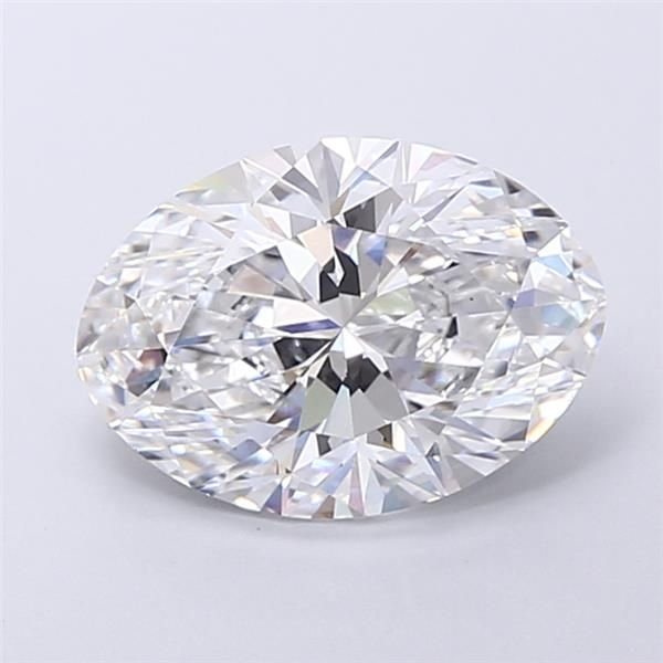 4.01ct E VS1 Rare Carat Ideal Cut Oval Lab Grown Diamond