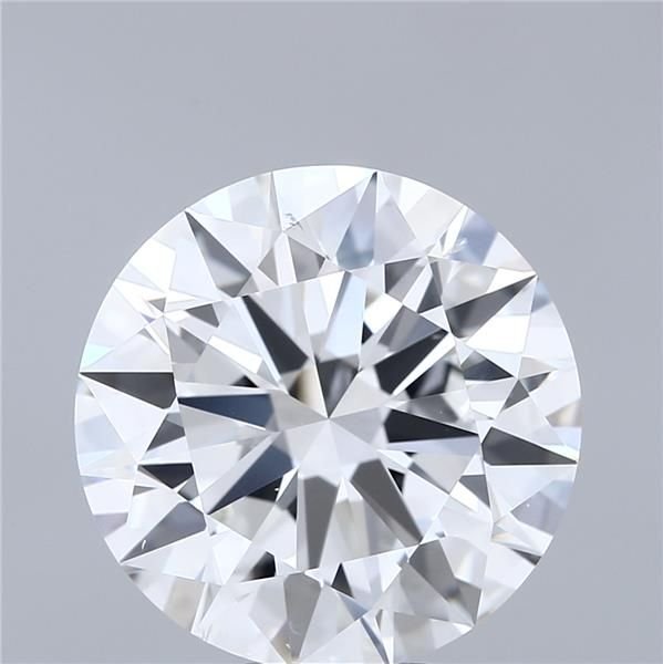 7.51ct H SI1 Rare Carat Ideal Cut Round Diamond