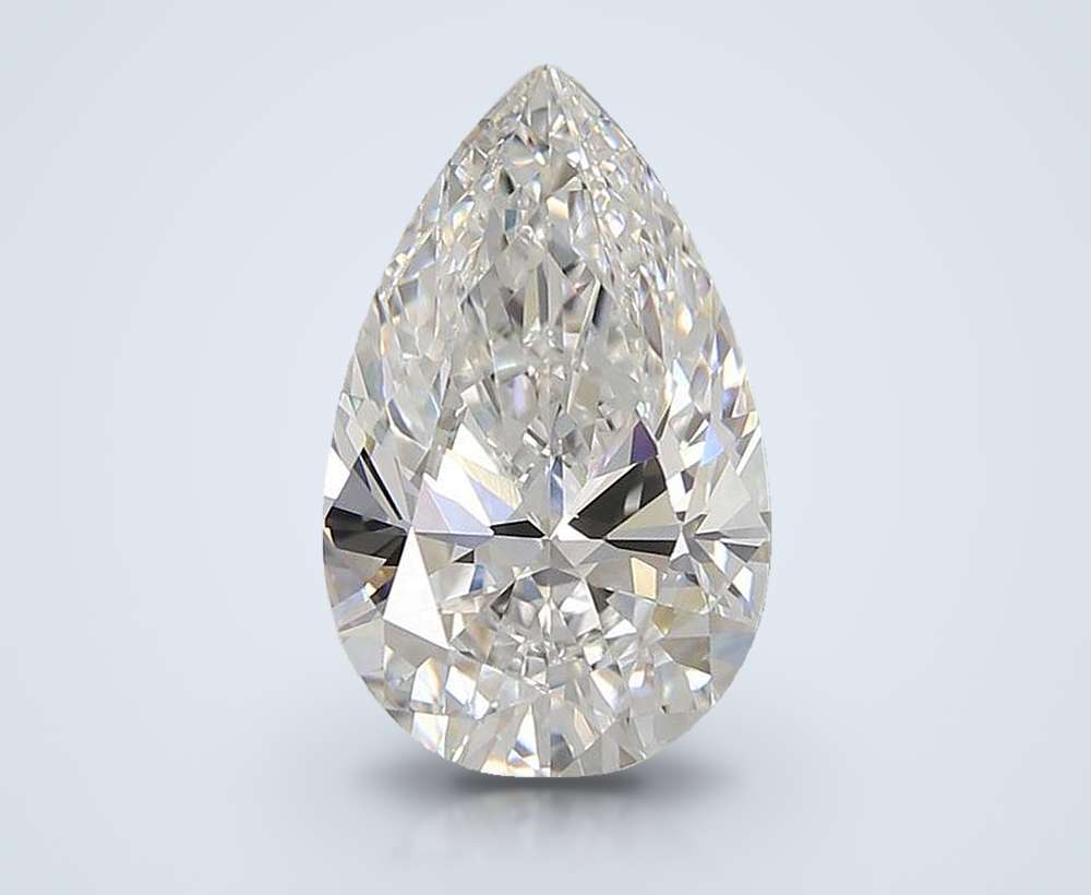 5.01 Carat Pear Lab Diamond
