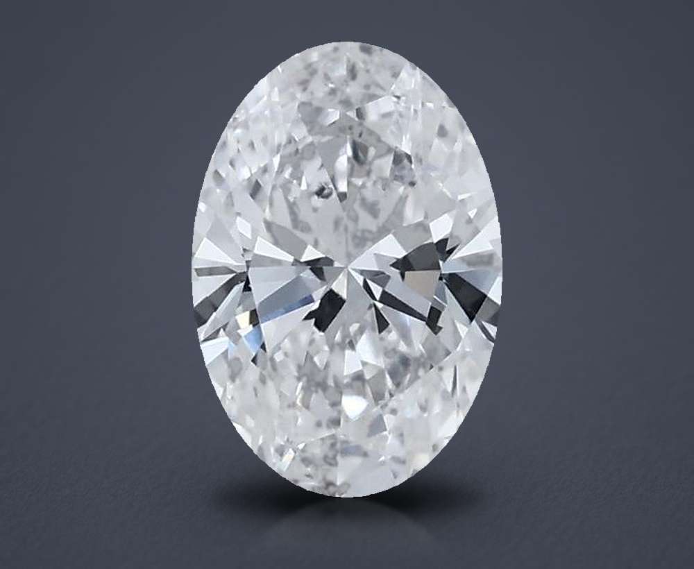 0.42 Carat Oval Lab Diamond