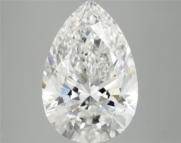 5.84 Carat Pear Lab Diamond