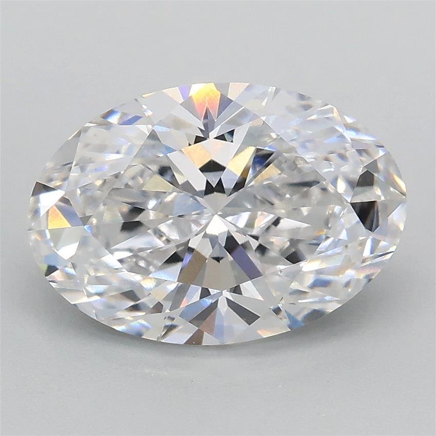 2.08ct D VS1 Rare Carat Ideal Cut Oval Lab Grown Diamond