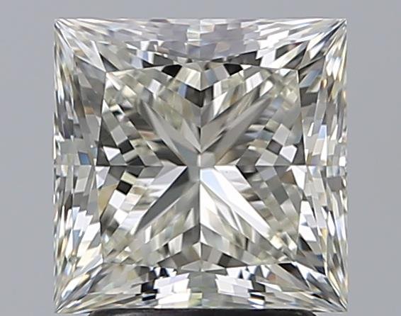 2.51ct K VS1 Rare Carat Ideal Cut Princess Diamond