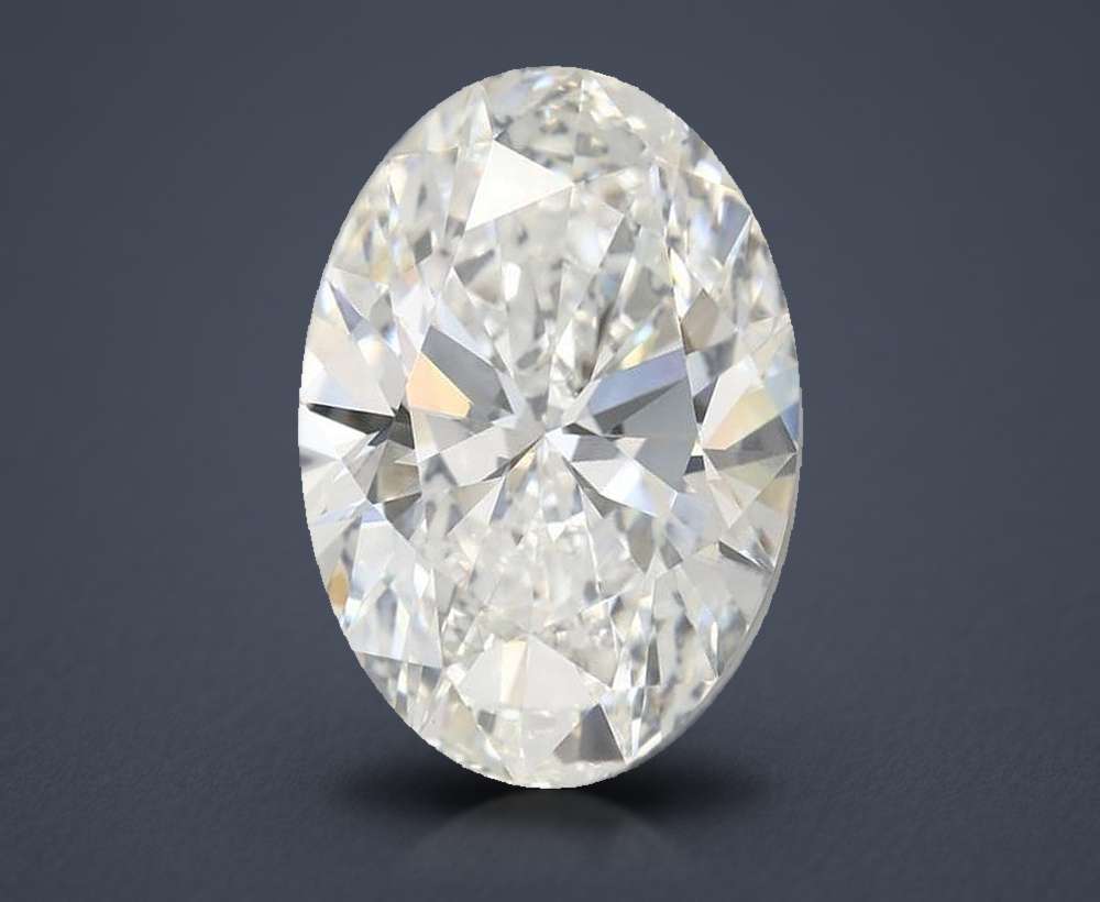 7.51 Carat Oval Lab Diamond